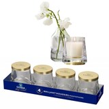 thumbnail of Gouda refill / theelichthouder transparant 9 cm set van 4