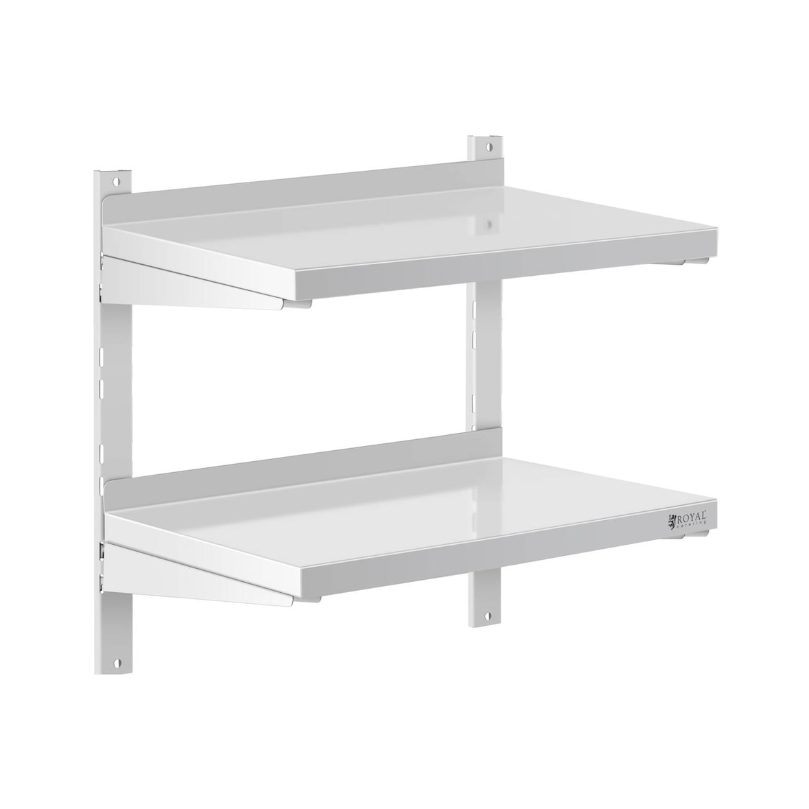 Royal Catering Estante de pared - 2 baldas - 40 x 60 cm