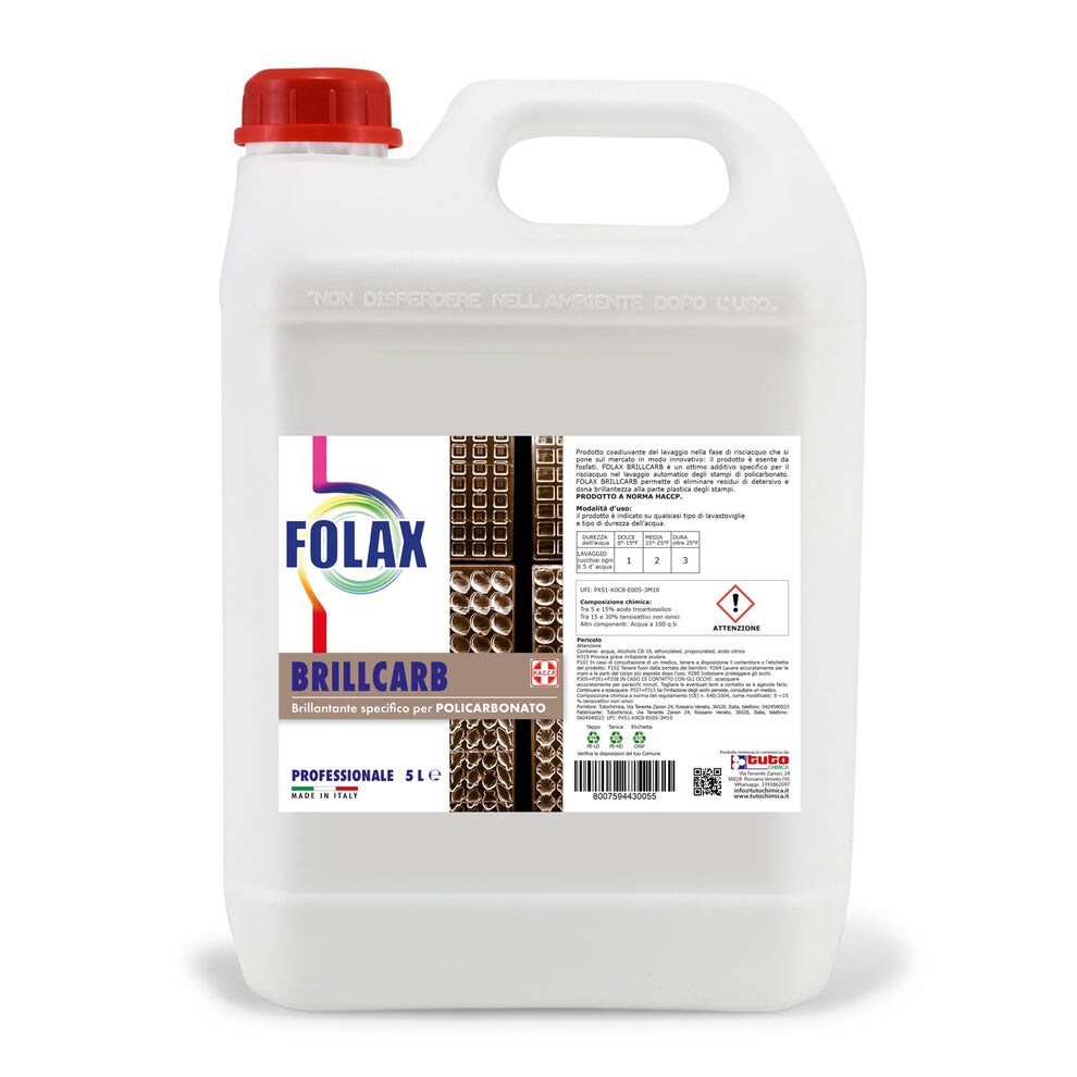 Folax Brillcarb Brillantante 5 LT