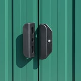 thumbnail of Helloshop26 - Abri de jardin cabane cabanon maison de stockage remise extérieur hangar outils robuste 257 x 779 x 181 cm acier 02_0022373