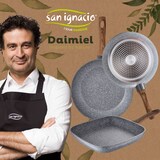 thumbnail of San Ignacio - Cassel - Batería de Cocina 14/14/16/18/20/24cm Acero Inox con Juego de Sartenes 20/24/28cm en Aluminio Forjado Apto para Inducción