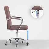 thumbnail of Bürostuhl Terni braun/Stoff