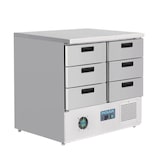 thumbnail of Polar G-serie koelwerkbank met 6 lades 240L