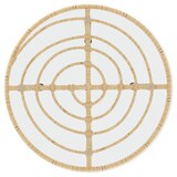 thumbnail of vidaXL Esstisch Ø55 cm Hartglas und Stahl