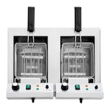 thumbnail of Helloshop26 - Fritadeira elétrica profissional com 2 capacidades de 11 litros 230 volts em aço inoxidável 14_0003987