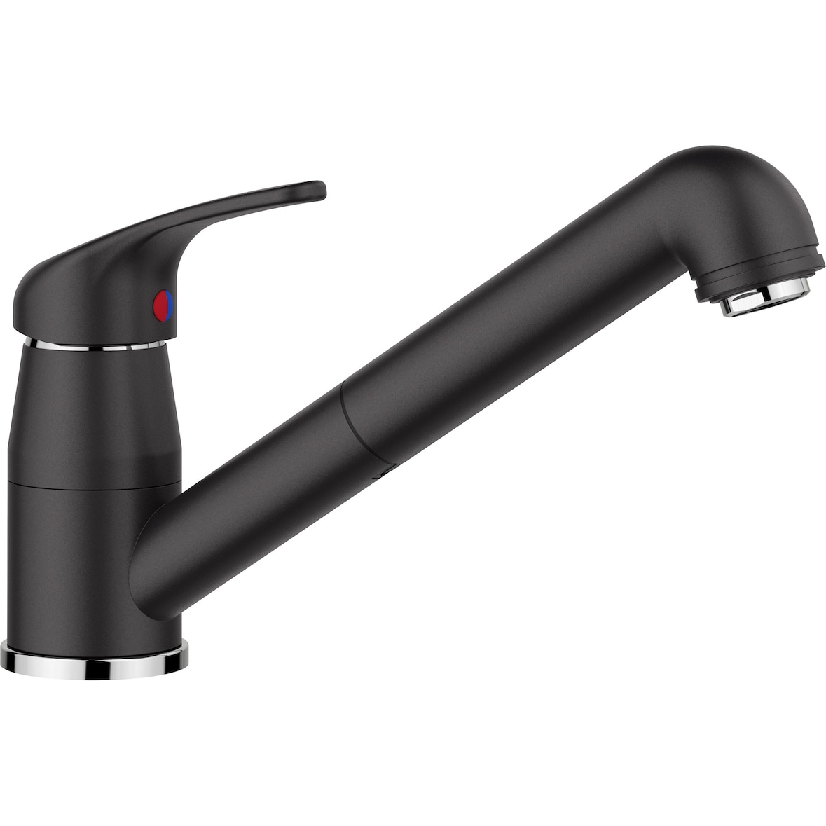 BLANCO DARAS-S Armatur, Wasserhahn silgranitschwarz Hochdruck