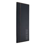 thumbnail of Securit® Menukaart A45 "Trendy" - Zwart - Kunstleer - 4 zijden