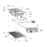 thumbnail of Inbouw bain-marie modules