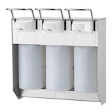 thumbnail of MediQo-line Desinfektion/Seifen-Spender TRIO 500ml  Edelstahl  - artikel 8320