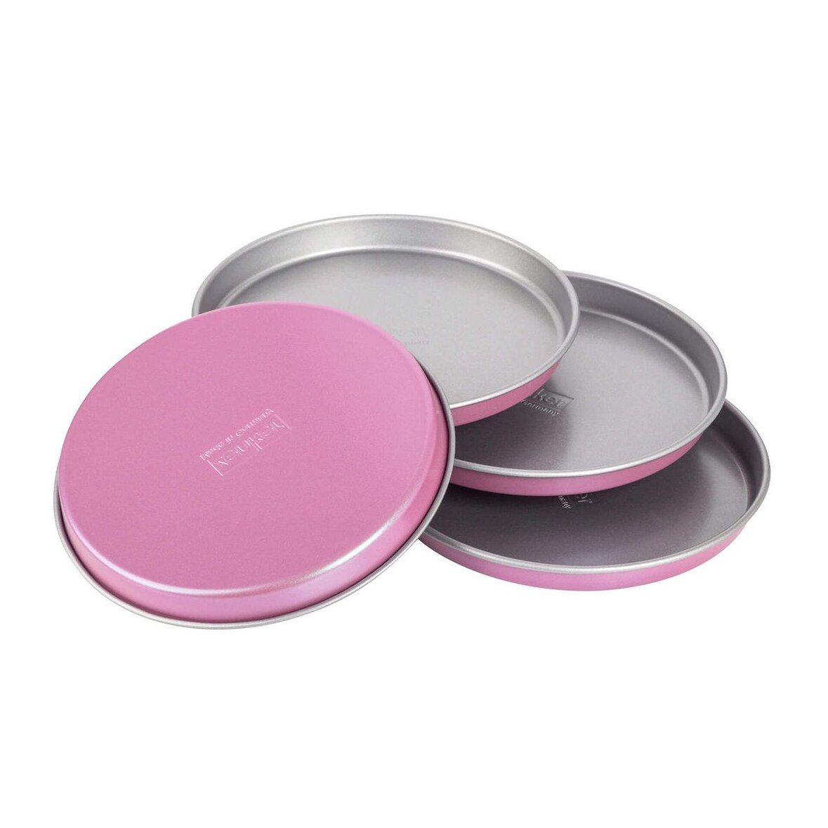 Zenker 4-tlg. Schichtkuchen Set Backform Kuchenform Antihaftbeschichtung