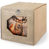 thumbnail of H&H, Servizio tavola 18 pezzi Hood River, set tavola natalizio, decoro cervi, in stoneware, lavabile