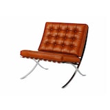 thumbnail of Barcelona Chair - Cognac Bruin - Stoel - Fauteuil - Luxe Variant