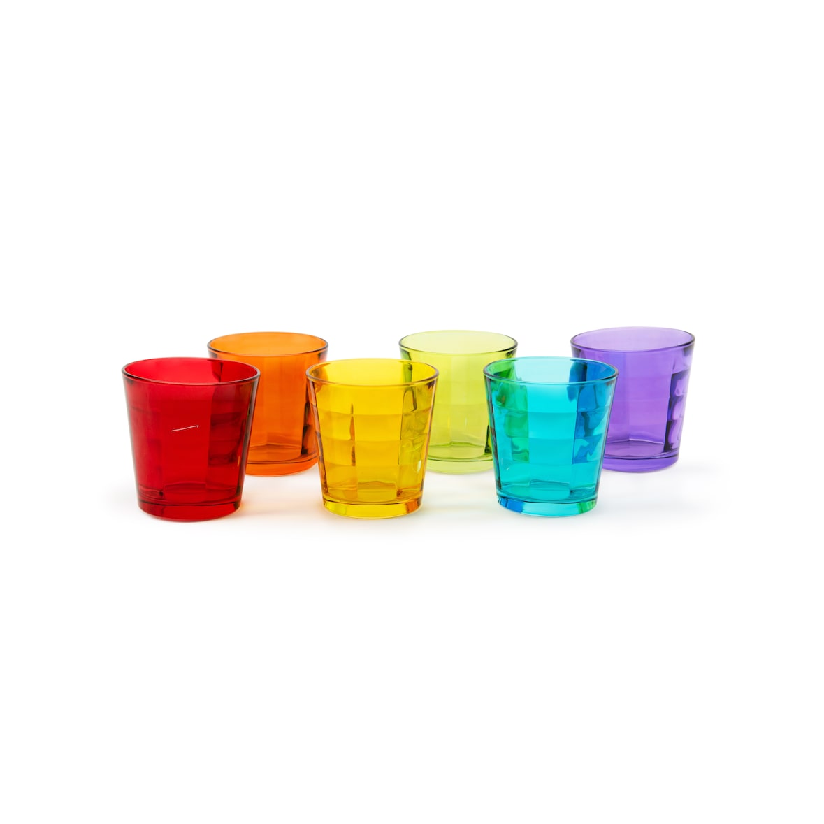Excelsa Set Von 6 Wasserglas Dubai Glas 24,5 Cl Bunt