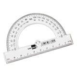 thumbnail of LIDERPAPEL - Semicirculo 10 cm Plastico