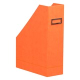 thumbnail of Rhodiarama Stehsammler aus Kunstleder, 10x25x31cm - Tangerine 318934C