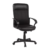 thumbnail of SIGMA Sedia da ufficio EC21, pelle, altezza seduta regolabile, nera