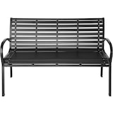 thumbnail of tectake Panca da giardino Pino da 3 posti 126 x 62 x 81,5 cm - nero - 403213