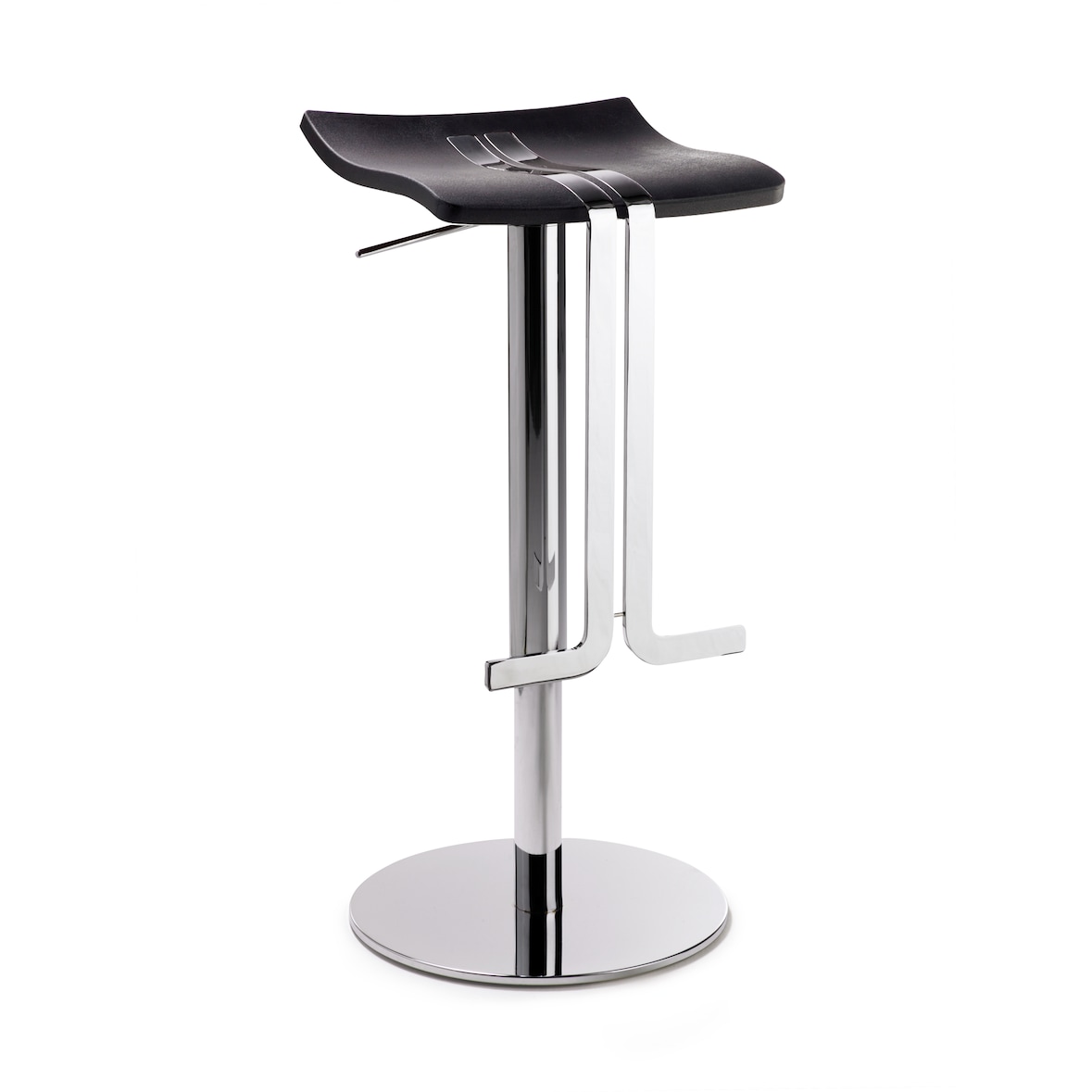 Mayer Sitzmöbel, Bar- und Tresenhocker 1208, Schwarz, 1208_01_677