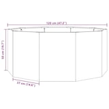 thumbnail of vidaXL Pflanzkübel Rostig 120 x 120 x 50 cm Wetterfeststahl
