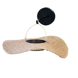 thumbnail of Lumisky Applique Murale Solaire CORALIA D32cm Rotin Beige