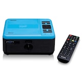 thumbnail of Lenco LPJ-500BU - LCD-Projektor mit DVD-Spieler - Bluetooth® - Bis zu 250 cm Projektionsgröße - USB-Eingang - SD-Kartenleser - Blau/Schwarz