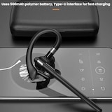 thumbnail of Oreillette Bluetooth HD Réduction Bruit IPX6 Autonomie 6h Chargement Rapide YONIS