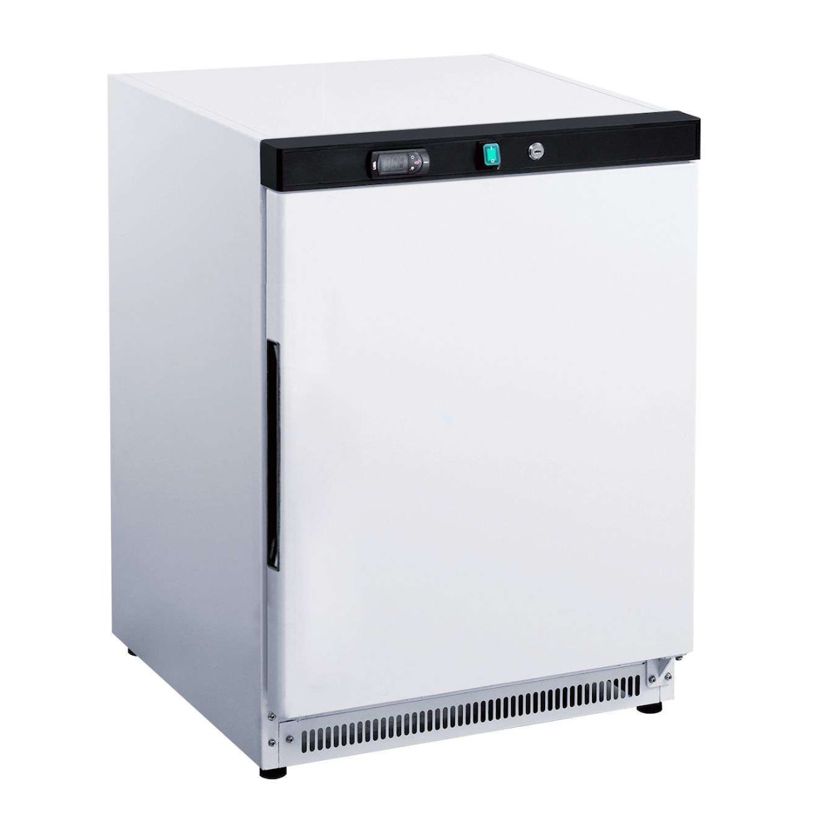 Armadio congelatore sottobanco 200 L in acciaio laccato bianco 850 x 600 x 585 mm | Gasfrit