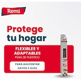 thumbnail of Remi Hogar Pinchos Anti Aves y Gatos de plástico Color blanco | 3 Metros | 6 Tiras de 50cm | Polipropileno