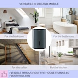 thumbnail of DryFy 20 Luftentfeuchter 420W 20l/d 230m³/h 40-50m² DrySelect 45dB Anthrazit