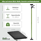 thumbnail of 3 x Einhandstütze Montagestütze Deckenstütze Teleskopstütze bis 290cm