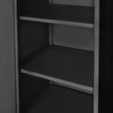 thumbnail of tectake Armário de arquivo com fecho de segurança e 6 compartimentos + varão  preto - 404384