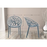 thumbnail of 4er Set stapelbare tuinstoelen Hope grijs
