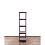 thumbnail of PROREGAL Kunststoffregal GREY BEAR Tall, HxBxT 180x70x46cm, Fachlast 120kg, Grau-Rot Kunststoff-Regal Euro-Regal Stecksystem Lagerregal