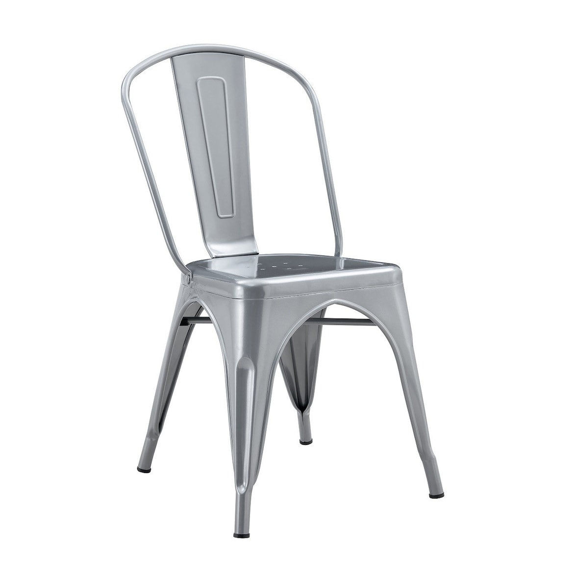 Silla TOL EK LIMITED, acero, gris plata
