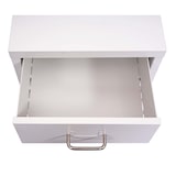 thumbnail of Rollcontainer Boston T851, Schubladenschrank Stahlschrank Büroschrank, 48x28x41cm 4 Schubladen ~ weiß
