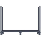 thumbnail of Décoshop26 - Support à bûches avec bâche de protection 115x160 cm tube en acier anthracite 10_0003517