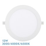 thumbnail of Downlight Blanco Redondo Silex Led 12w 3000-4000-6500k