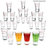 thumbnail of 24er Set BOSTON Schnapsgläser 2cl & 4 cl geeicht aus Glas - 52194