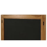 thumbnail of Espejo de pared de teca HWC-M75, espejo de baño, marco de madera, teca de calidad B (duramen, 20-30 años), 71x80cm