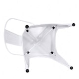 thumbnail of Chaise en métal blanc mat style industriel - Finition mat