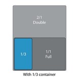 thumbnail of Vogue Polycarbonat Gn-Behälter Gn1/3 150Mm