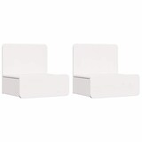 thumbnail of vidaXL Nachttisch 2 pcs Weiß 44 x 32,5 x 40 cm Massivholz Kiefer