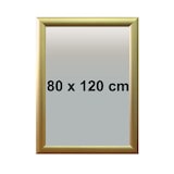 thumbnail of Cadre Clic-Clac 80 x 120 cm DORE / GOLD