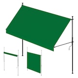 thumbnail of Wasabi - Toldos Exterior Terraza Cityline Verde 3x1,2m - Toldo Portátil sin Taladrar - Anti UV - Regulable - Resistente para Jardín, Balcón