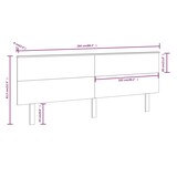 thumbnail of vidaXL Bett-Kopfteil 204x6x82,5 cm Massivholz Kiefer
