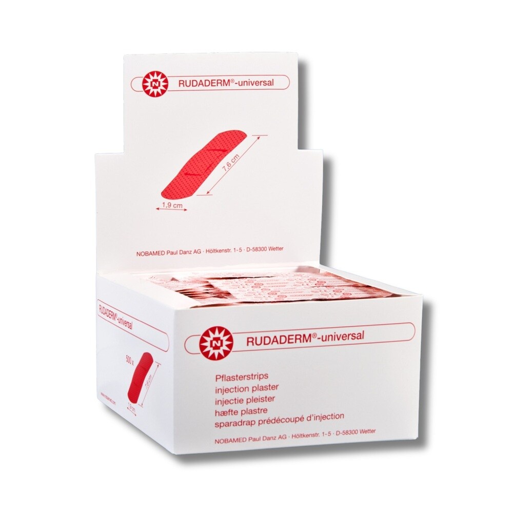 Noba Rudaderm-universal Pflasterstrips, 1,9 x 7,6 cm, 1 x 500 Stück