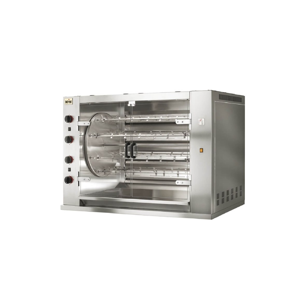Asador De Pollos Multirotativos A Gas 8 Espadas 8MR MCM