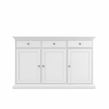 thumbnail of Venedig Sideboard 3 Türen und 3 Schubladen, Breite 143 cm, Höhe 91 cm weiß.