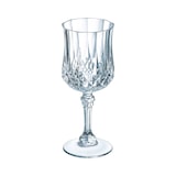 thumbnail of 6 verres à pied 25cl Longchamp - Cristal d'Arques - Verre ultra transparent au design vintage