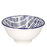 thumbnail of 6er Set Müslischale Jail Blau Weiß - 89987